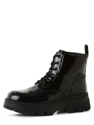 Calvin Klein Jeans Kozaki z dodatkiem skóry Kobiety Sztuczne włókno czarny jednolity,