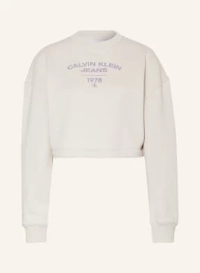 Calvin Klein Jeans Krótka Bluza Nierozpinana grau
