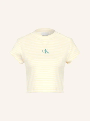 Calvin Klein Jeans Krótka Koszulka gelb