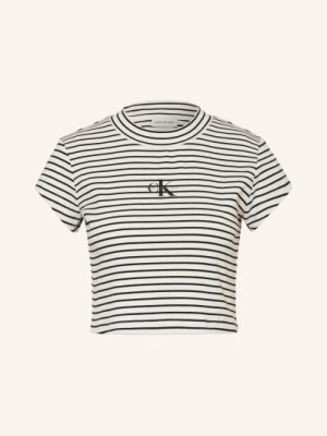 Calvin Klein Jeans Krótka Koszulka schwarz