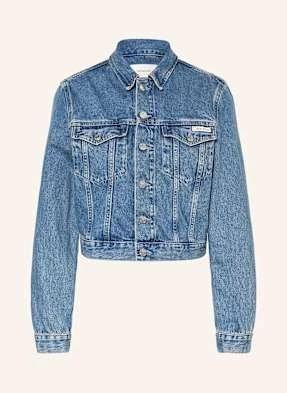 Calvin Klein Jeans Krótka Kurtka Jeansowa blau