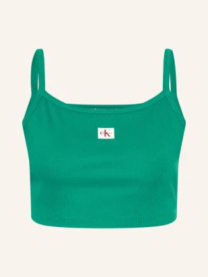 Calvin Klein Jeans Krótki Top gruen
