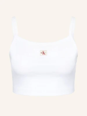 Zdjęcie produktu Calvin Klein Jeans Krótki Top weiss
