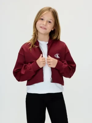 Calvin Klein Jeans Kurtka bomber | Cropped Fit