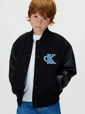 Calvin Klein Jeans kurtka bomber dziecięca