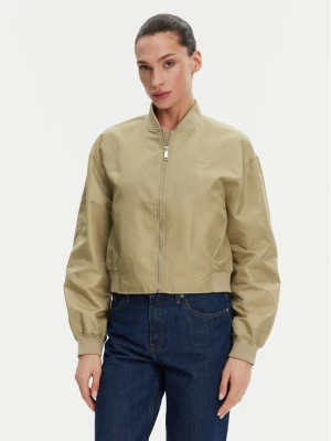 Calvin Klein Jeans Kurtka bomber Hero LV047B528G Beżowy Relaxed Fit