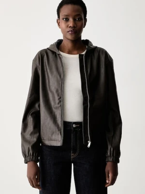 Calvin Klein Jeans kurtka damska brązowy