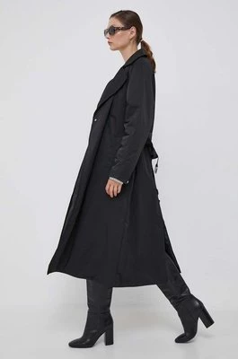 Calvin Klein Jeans kurtka damska kolor czarny przejściowa oversize