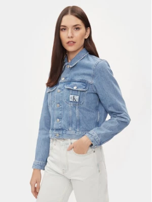 Calvin Klein Jeans Kurtka jeansowa 90's J20J222473 Niebieski Regular Fit