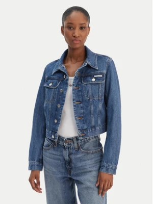 Calvin Klein Jeans Kurtka jeansowa 90s LV047E629G Niebieski Regular Fit