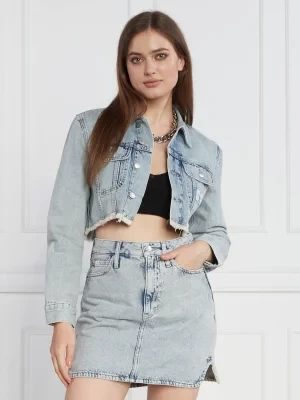 CALVIN KLEIN JEANS Kurtka jeansowa | Cropped Fit