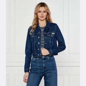 Calvin Klein Jeans Kurtka jeansowa | Cropped Fit