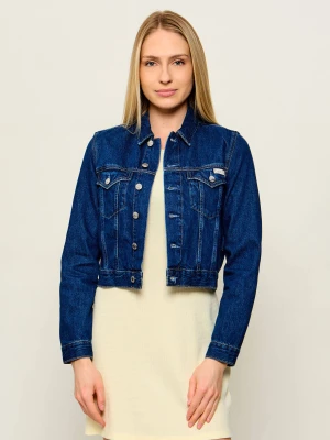 Calvin Klein Jeans Kurtka jeansowa | Cropped Fit