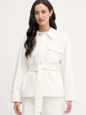 Calvin Klein Jeans kurtka jeansowa damska bawełniana
