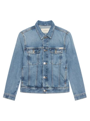 Calvin Klein Jeans Kurtka jeansowa IU0IU00726 Niebieski Regular Fit