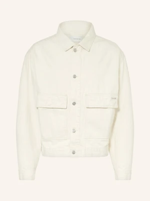 Calvin Klein Jeans Kurtka Jeansowa Minimal Trucker beige