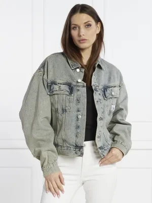 Calvin Klein Jeans Kurtka jeansowa | Oversize fit | denim