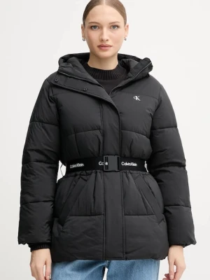 Calvin Klein Jeans kurtka kolor czarny zimowa LV047D507G