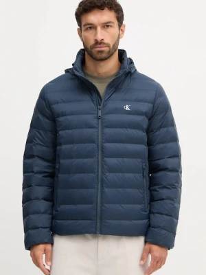 Calvin Klein Jeans kurtka kolor granatowy przejściowa LV04RC511G