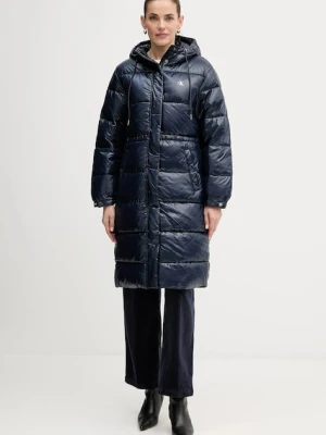 Calvin Klein Jeans kurtka kolor granatowy zimowa LV047D506G