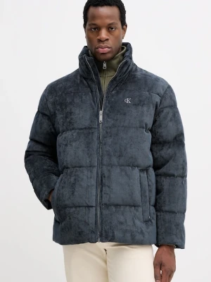 Calvin Klein Jeans kurtka kolor granatowy zimowa LV04RD501G