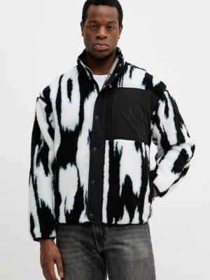 Calvin Klein Jeans kurtka męska kolor czarny przejściowa LV04RD219G