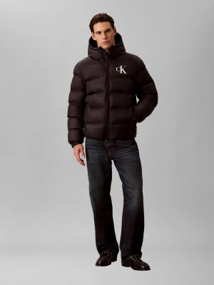Calvin Klein Jeans kurtka pikowana Mężczyźni Sztuczne włókno czarny