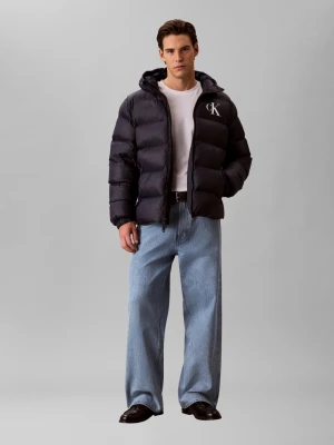 Calvin Klein Jeans kurtka pikowana Mężczyźni Sztuczne włókno niebieski
