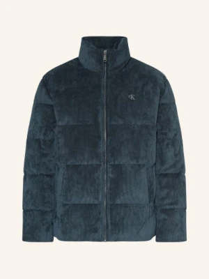Calvin Klein Jeans Kurtka Pikowana Z Sztruksu blau