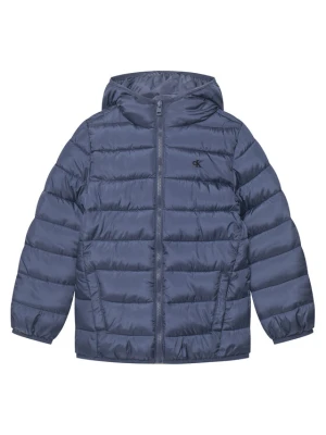 Calvin Klein Jeans Kurtka przejściowa Ck Monogram LVCKTJM15B Granatowy Regular Fit