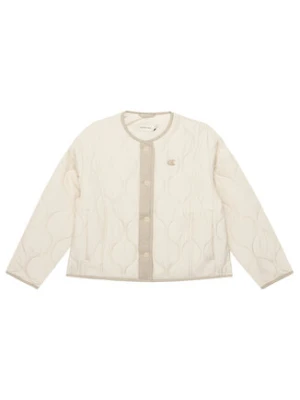 Calvin Klein Jeans Kurtka przejściowa IG0IG03084 Écru Regular Fit