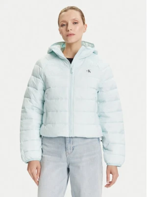 Calvin Klein Jeans Kurtka przejściowa LV047C510G Błękitny Regular Fit