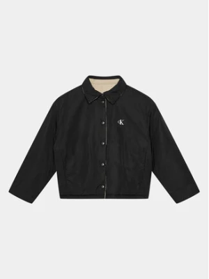 Calvin Klein Jeans Kurtka przejściowa Skater IU0IU00541 Czarny Regular Fit