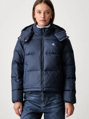 Calvin Klein Jeans kurtka puchowa damska granatowy