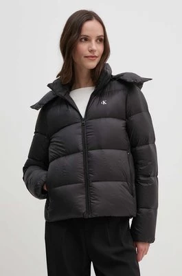 Calvin Klein Jeans kurtka puchowa damska kolor czarny zimowa J20J223571