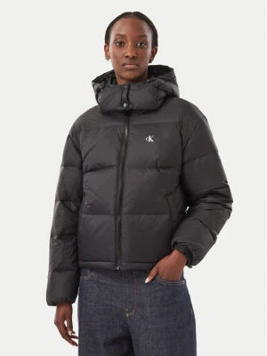 Calvin Klein Jeans Kurtka puchowa Essential LV047H500G Czarny Relaxed Fit