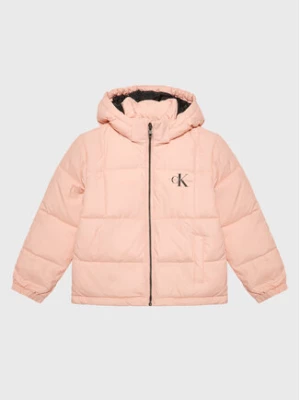 Calvin Klein Jeans Kurtka puchowa IG0IG01549 Różowy Regular Fit
