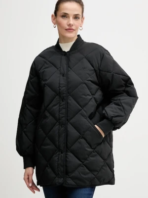 Calvin Klein Jeans kurtka puchowa kolor czarny przejściowa oversize LV147E518G