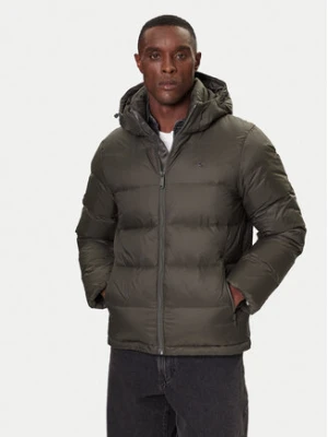 Calvin Klein Jeans Kurtka puchowa LV04RC518G Khaki Regular Fit
