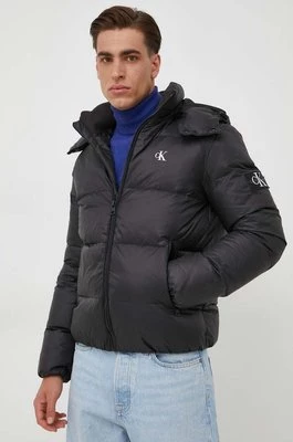 Calvin Klein Jeans kurtka puchowa męska kolor czarny zimowa