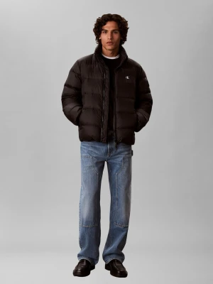 Calvin Klein Jeans kurtka puchowa Mężczyźni Sztuczne włókno czarny