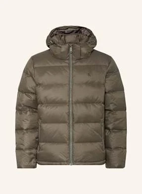 Calvin Klein Jeans Kurtka Puchowa Z Odpinanym Kapturem braun