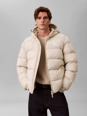 Calvin Klein Jeans Kurtka | Regular Fit beżowy