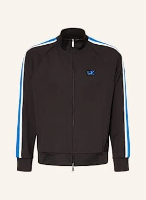 Calvin Klein Jeans Kurtka Treningowa Z Lampasami schwarz