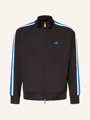 Calvin Klein Jeans Kurtka Treningowa Z Lampasami schwarz