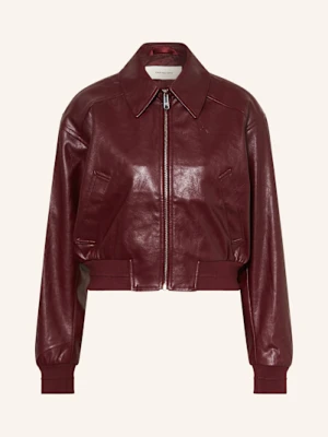 Calvin Klein Jeans Kurtka Z Imitacji Skóry rot