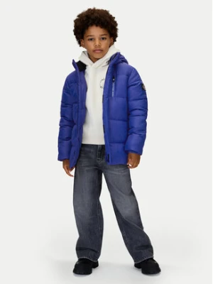 Calvin Klein Jeans Kurtka zimowa Essential IB0IB01276 M Niebieski Regular Fit