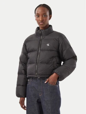 Calvin Klein Jeans Kurtka zimowa Essential LV047H503G Czarny Regular Fit