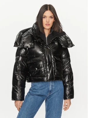 Calvin Klein Jeans Kurtka zimowa High Shine J20J221884 Czarny Oversize