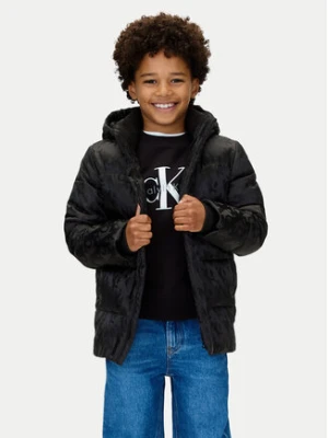 Calvin Klein Jeans Kurtka zimowa IB0IB02570 Czarny Regular Fit